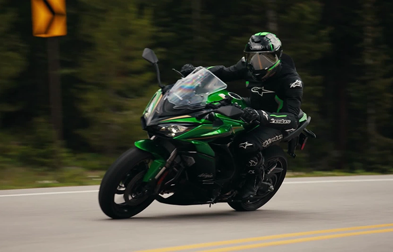 Kawasaki Ninja sport motorcycle